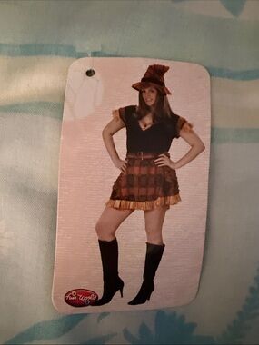 Plaid Red Mini Skirt with Fringe - Women